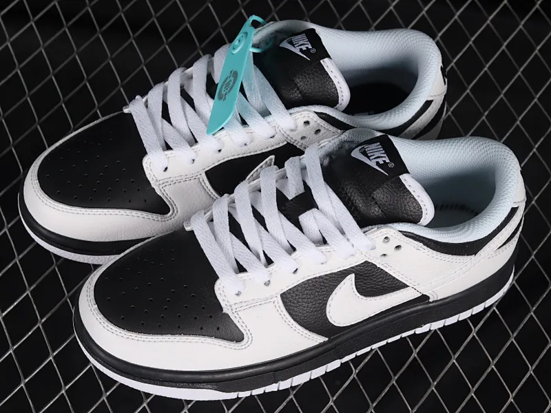 All Categories Nk SB Dunk Series Nk SB Dunk Low Low-top Sneakers F Version Nk Dunk Low "Reverse Panda" White and Black Reverse Panda SB Smashing Backboard Fashion Casual Sneakers FD9064-011